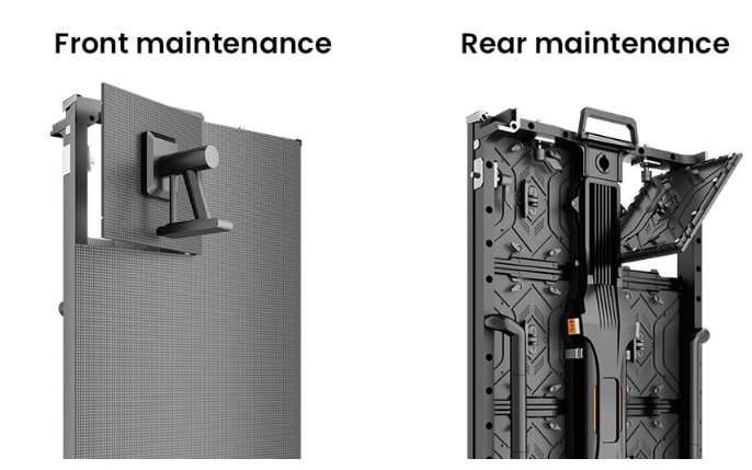 front and rear maintenance
