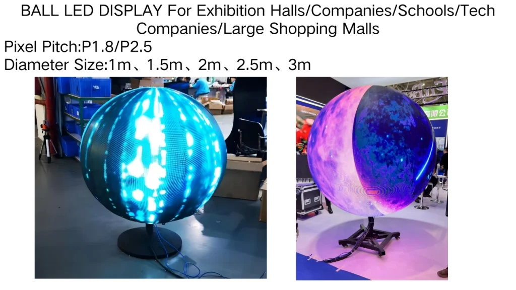 ball led display specification