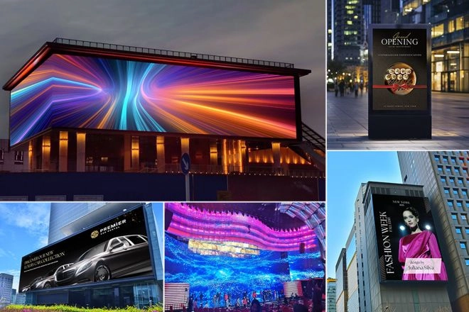 1-LED walls