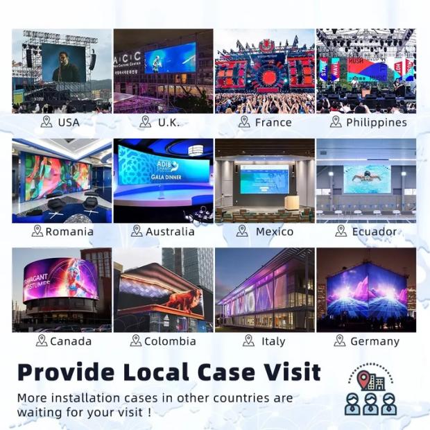 KY Cylinder Indoor Led Screen
